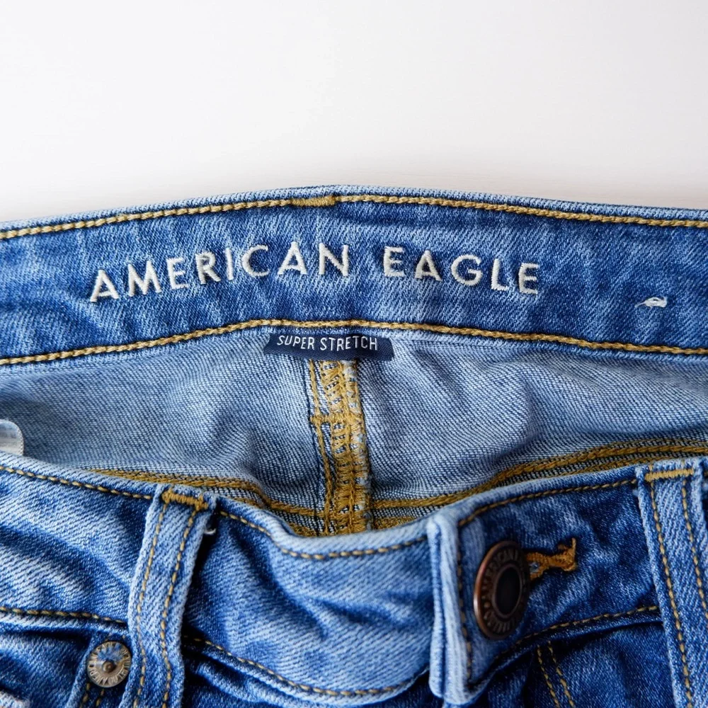 American Eagle Super Stretch Skinny Kick Jeans | 6 - Picture 4 of 5